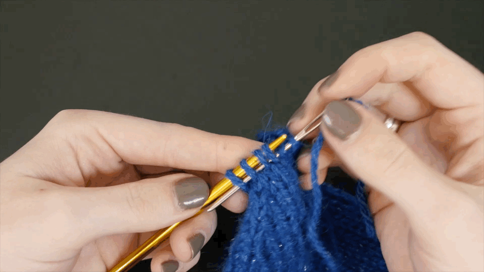 Knitting Stitch Increases 4 Steps Instructables