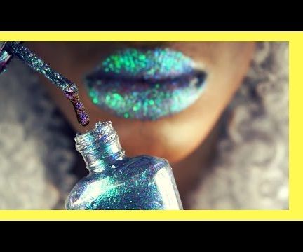 NAIL POLISH LIPSTICK!