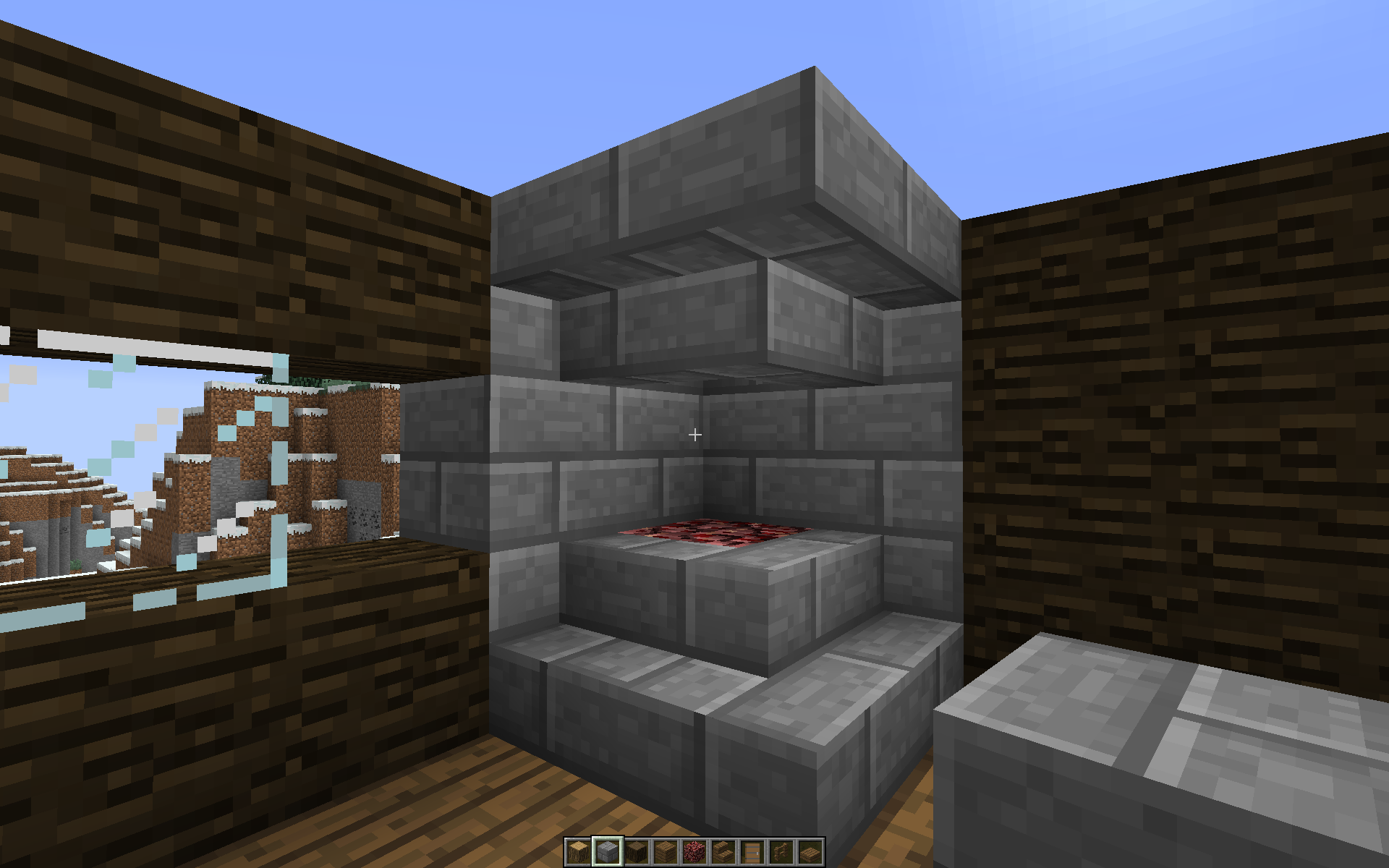 Minecraft Mountian House : 16 Steps - Instructables