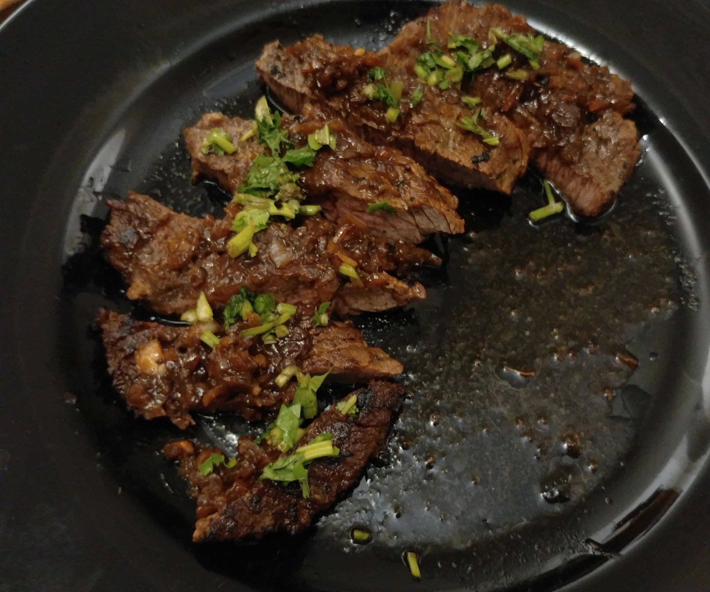 Hong Kong Style Sirloin Tip Steak