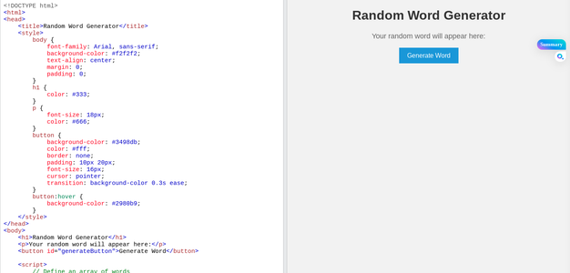 Create a Fun Random Word Generator With HTML and JavaScript : 4 Steps ...