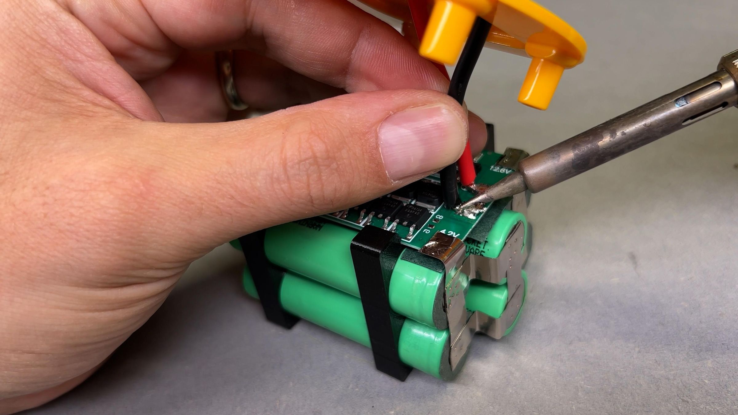 Battery Repair by Converting NiCd to LithiumIon (Battery and Charger