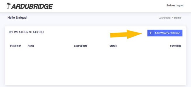 Connect to Ardubridge