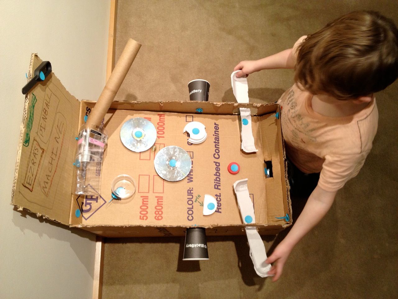 Makedo Pinball Machine