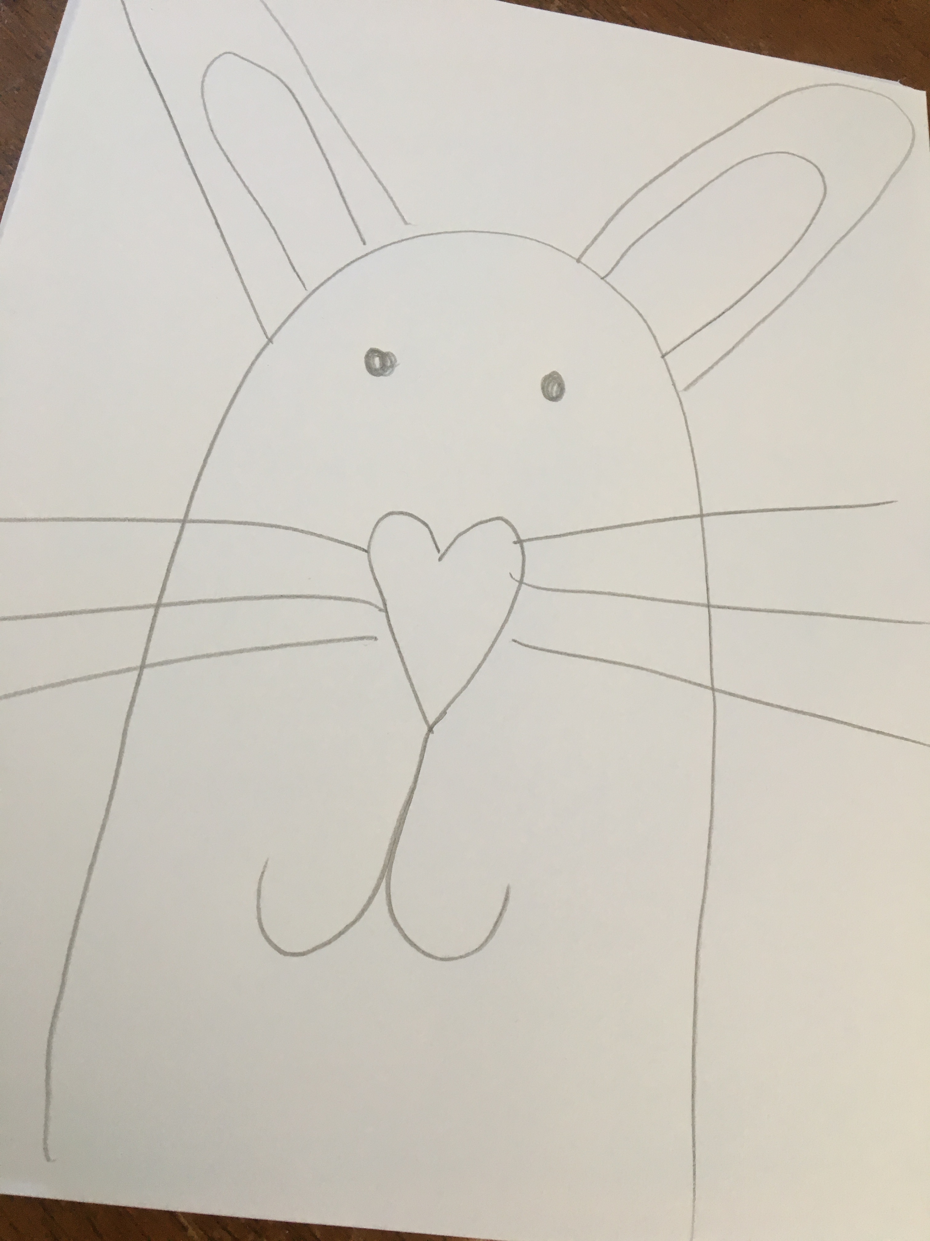 Easter Bunny Portrait - Directed Drawing for Kids : 6 Steps - Instructables