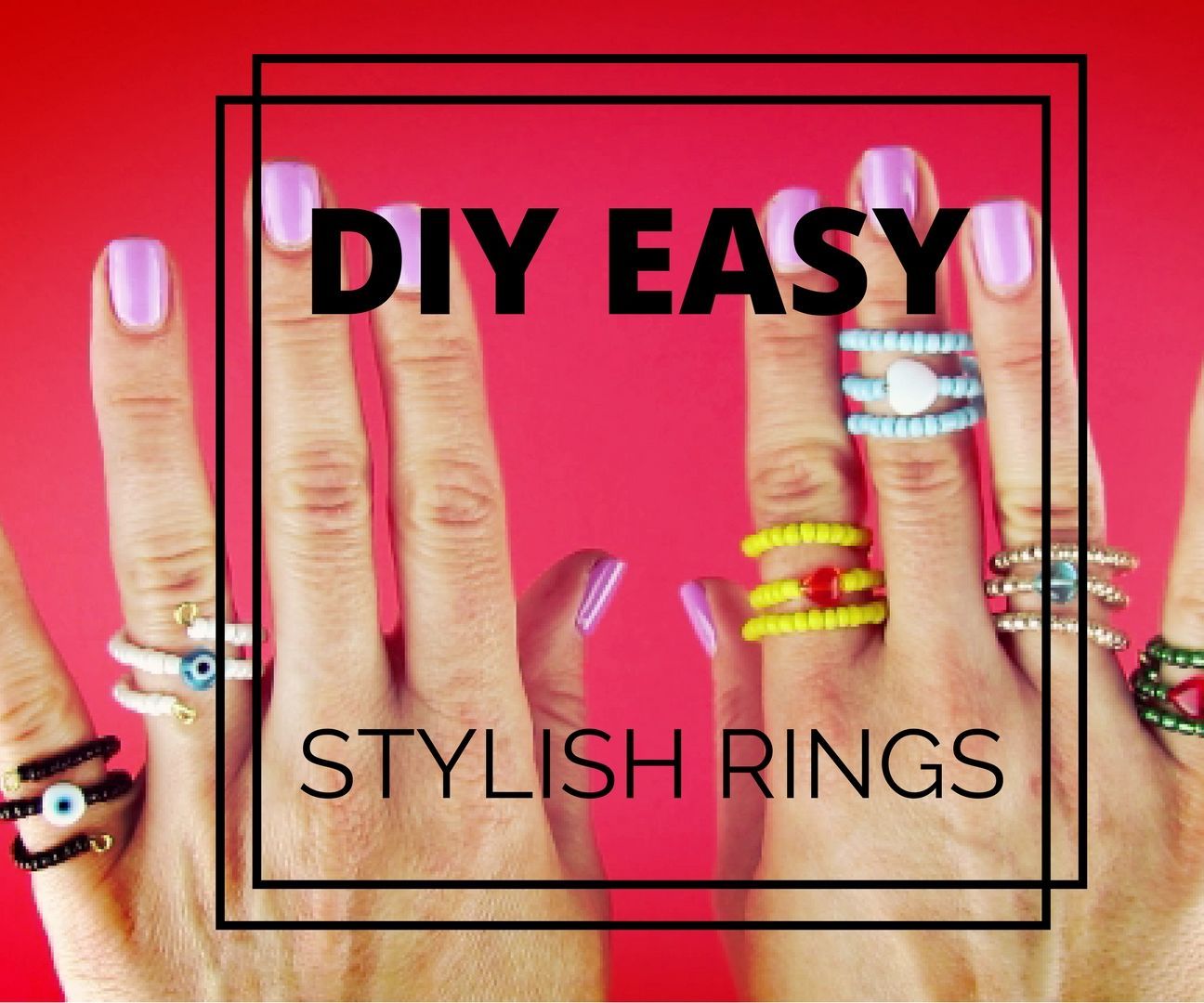 Easy and Pretty DIY Rings - Video Tutorial