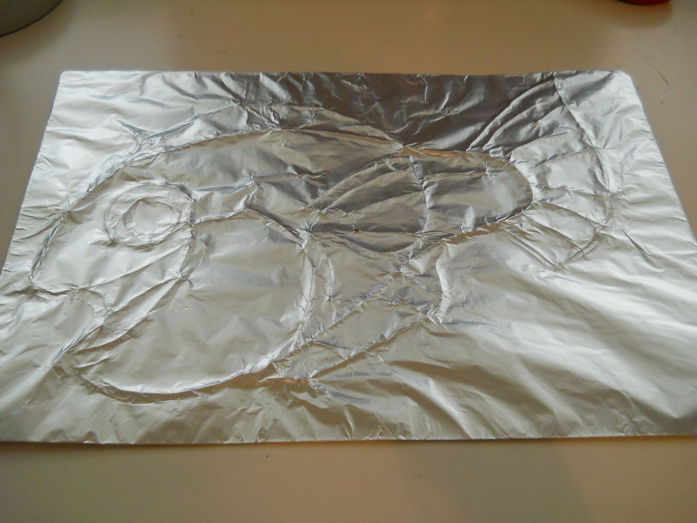 Aluminum Foil Embossed Picture Instructables