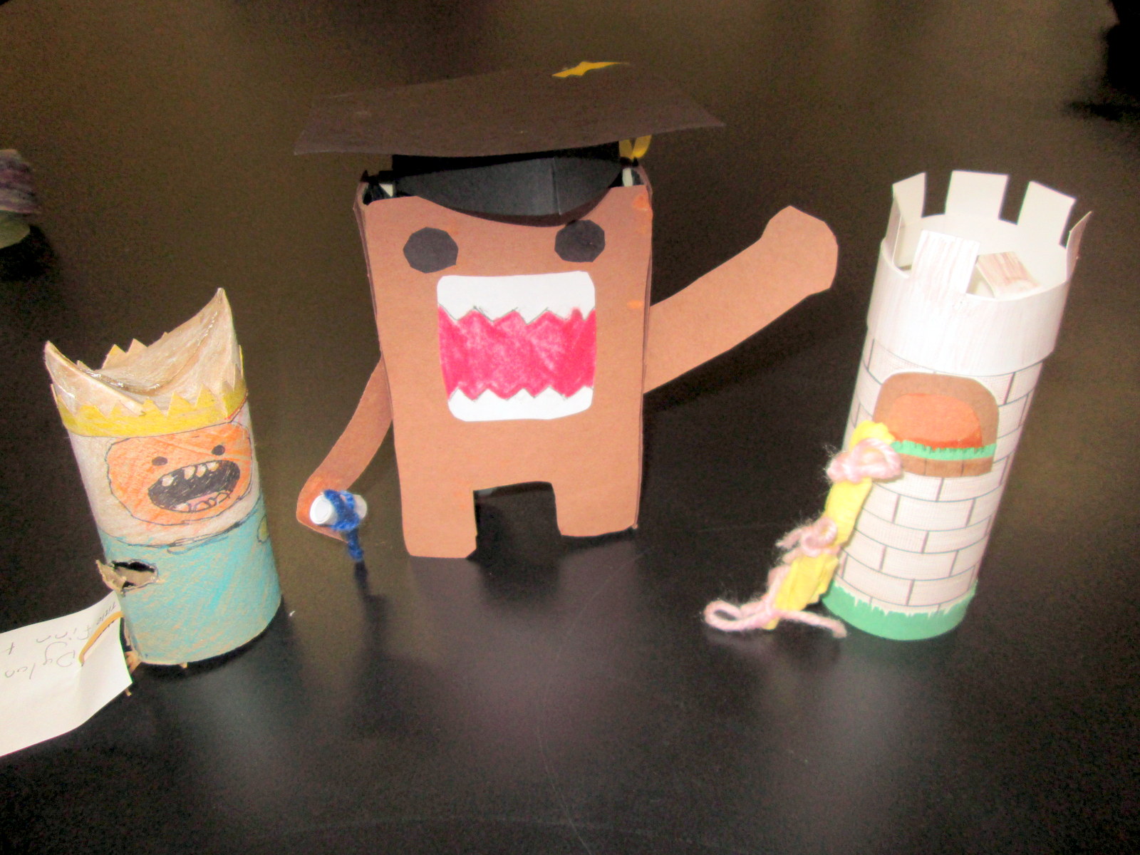 Paper Tube Creatures