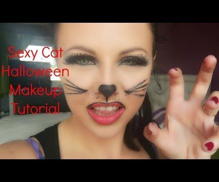 Sexy Cat Halloween Makeup