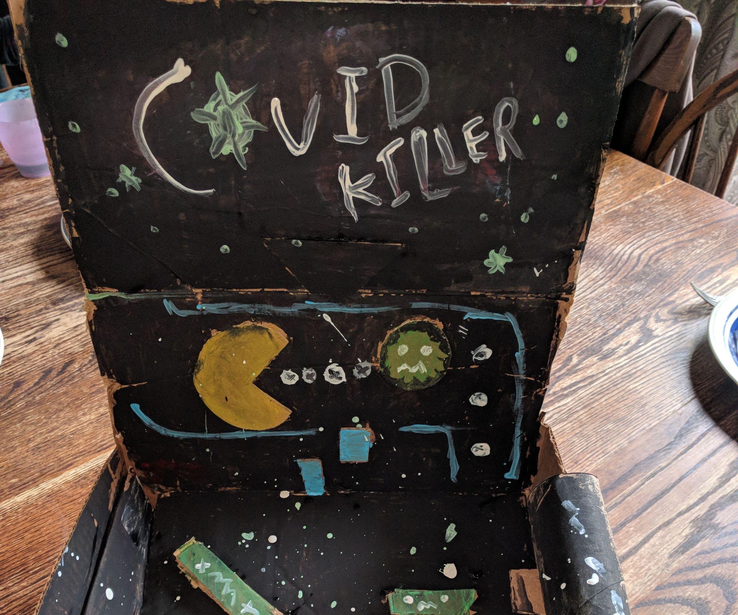 Cardboard Pinball, Covid Killer