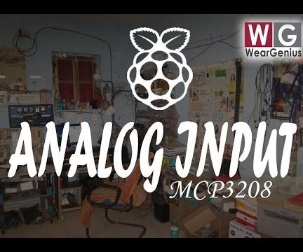 Reading Analog Inputs Raspberry Pi