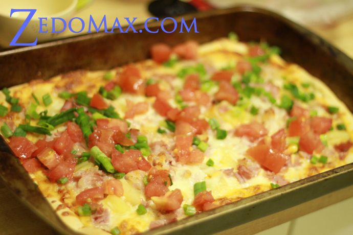 How to Make Hawaiian Homemade Pizza!