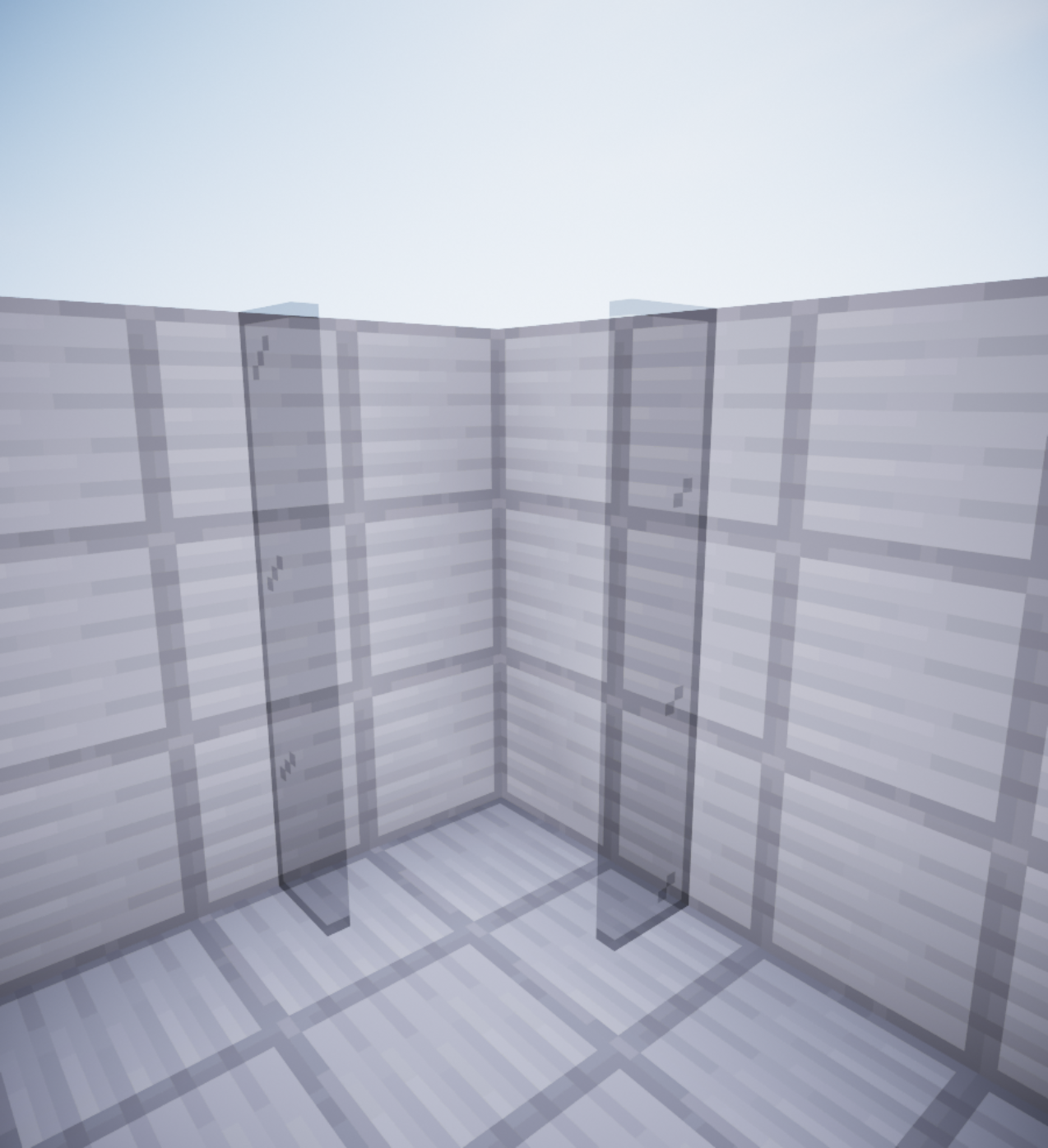 How to Make a Simple Shower in Minecraft 6 Steps Instructables