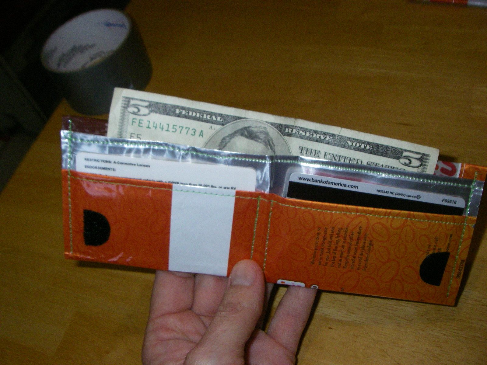 Make a Coffee Bag Wallet & Friends for free