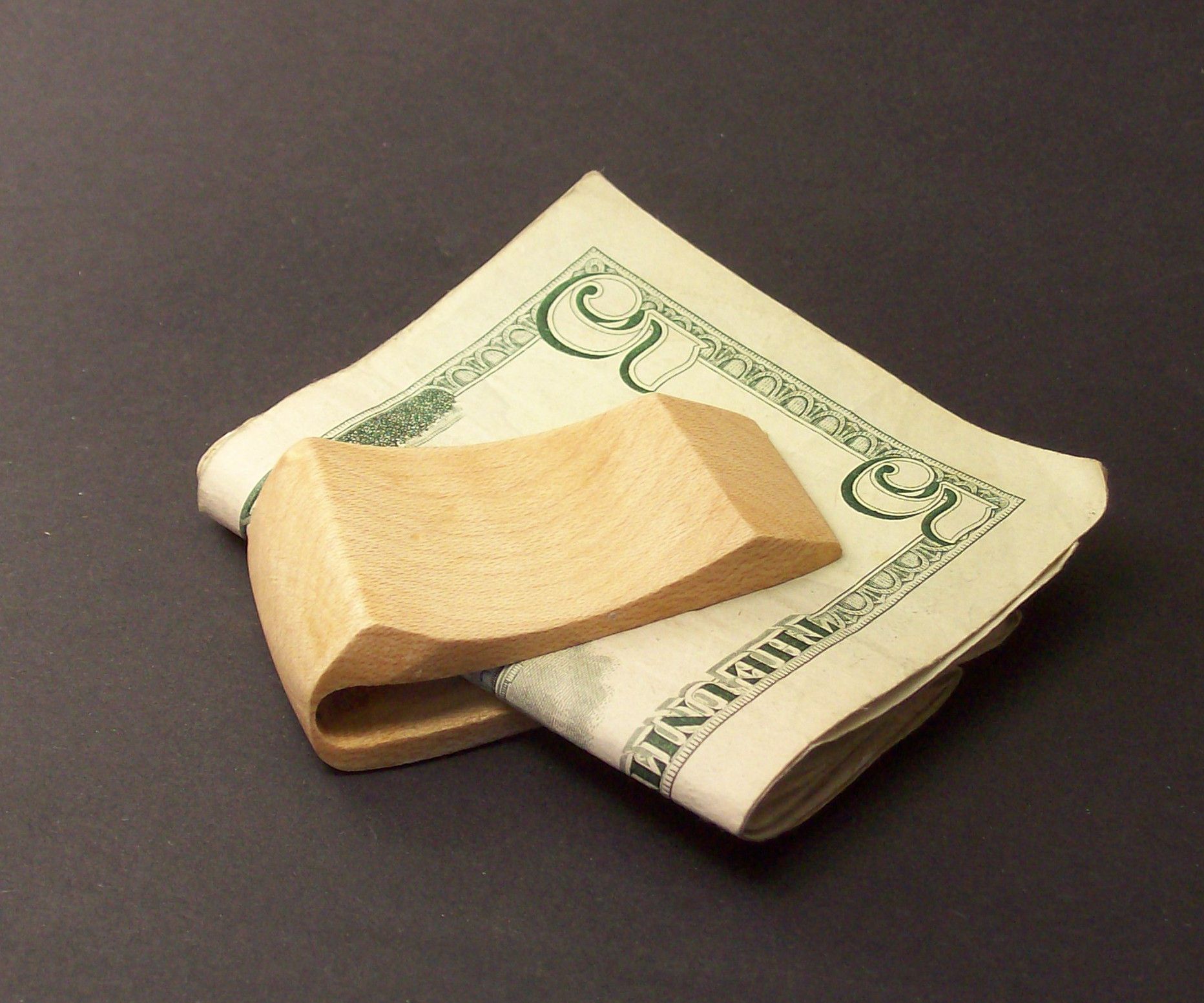 Wooden Money Clip