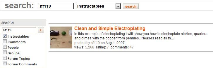 View and Admire My Instructables!