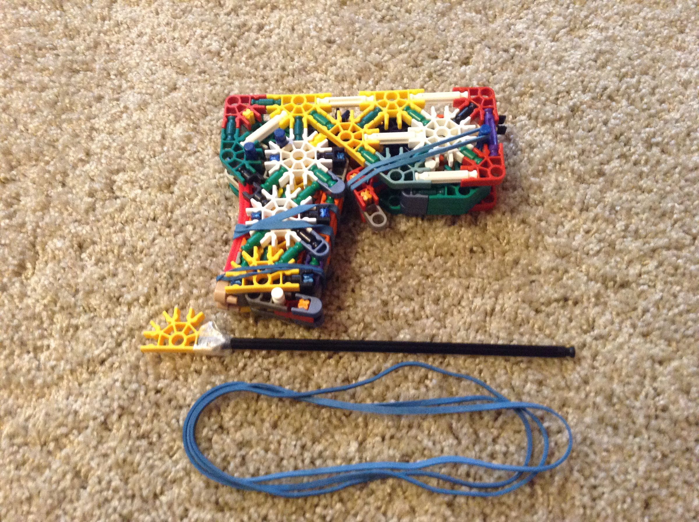 The Headhunter a Knex Handgun UPDATE WITH INSTRUCTIONS!!