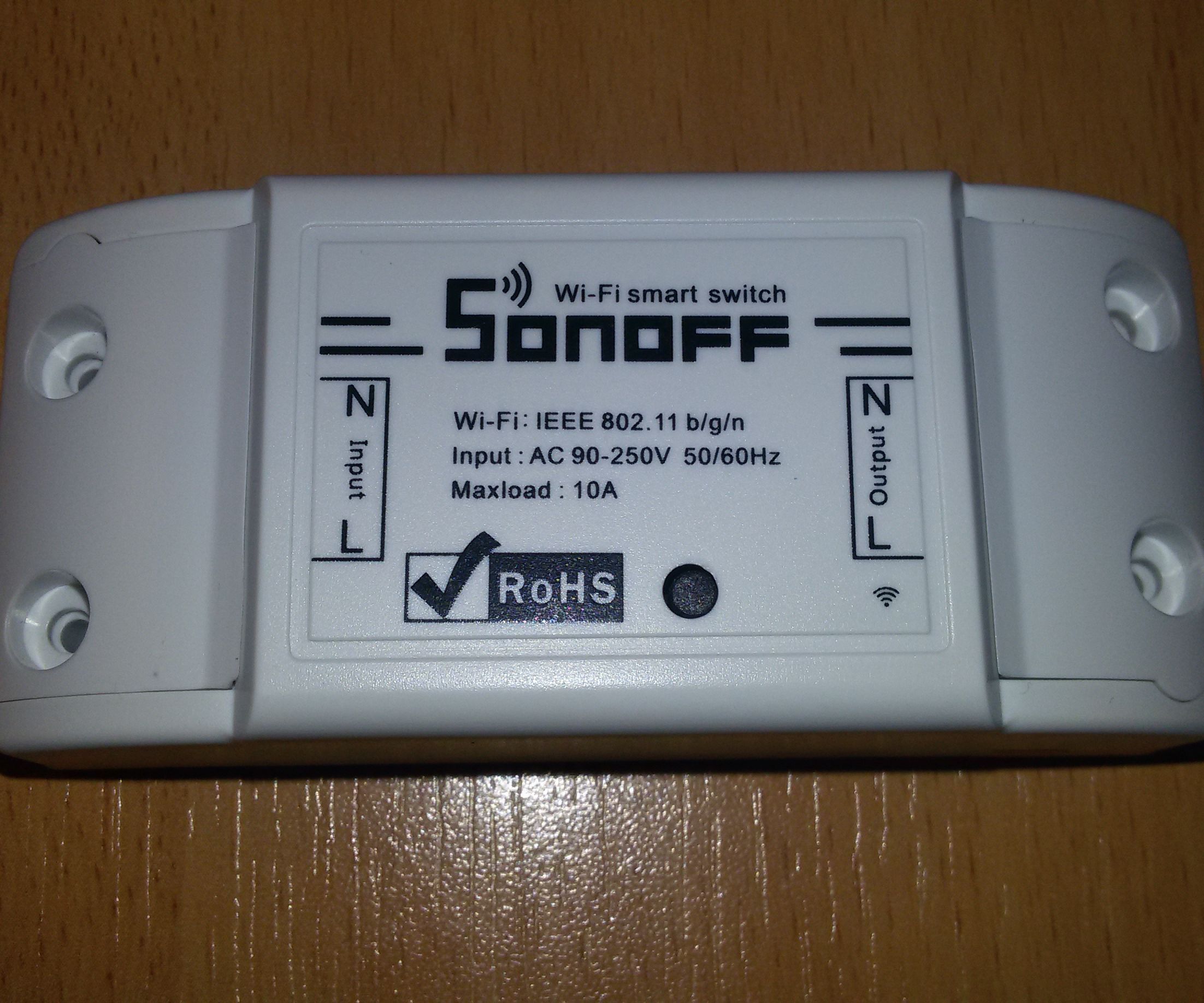 How connect Sonoff to Cayenne