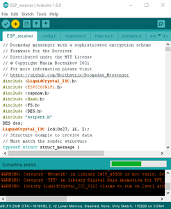 Flash the Receiver Board
