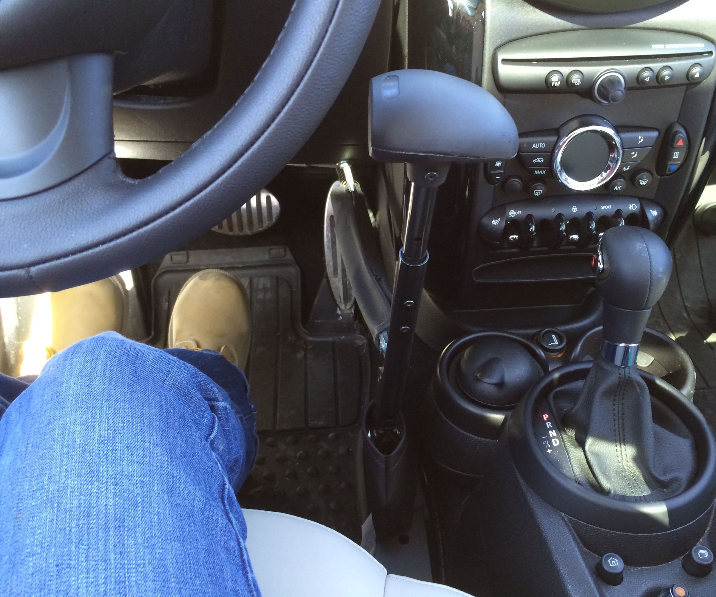 Drive a Car With Menox Hand Controls