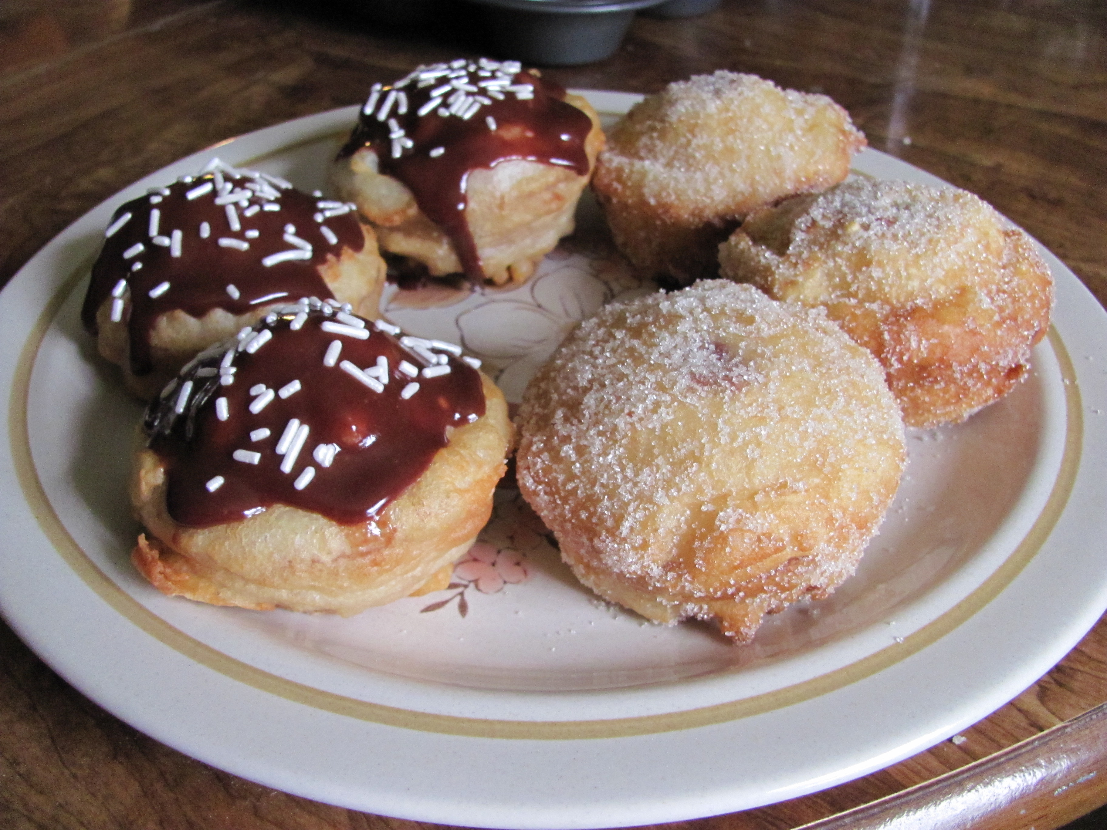 Deep Fried Doughnut Cupcakes