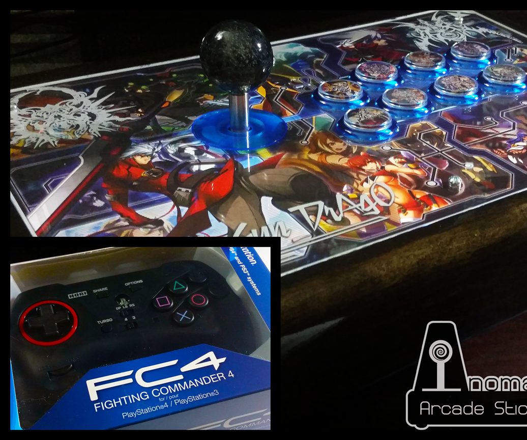 Arcade Stick PS4 Compatibility-Hori FC4 Pad Hack