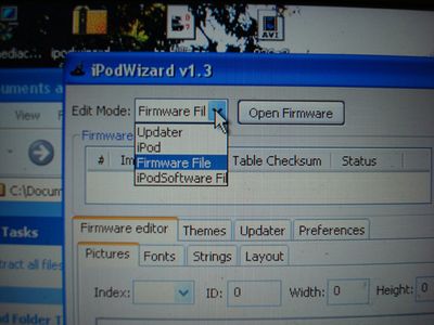 Using the IPod Wizard