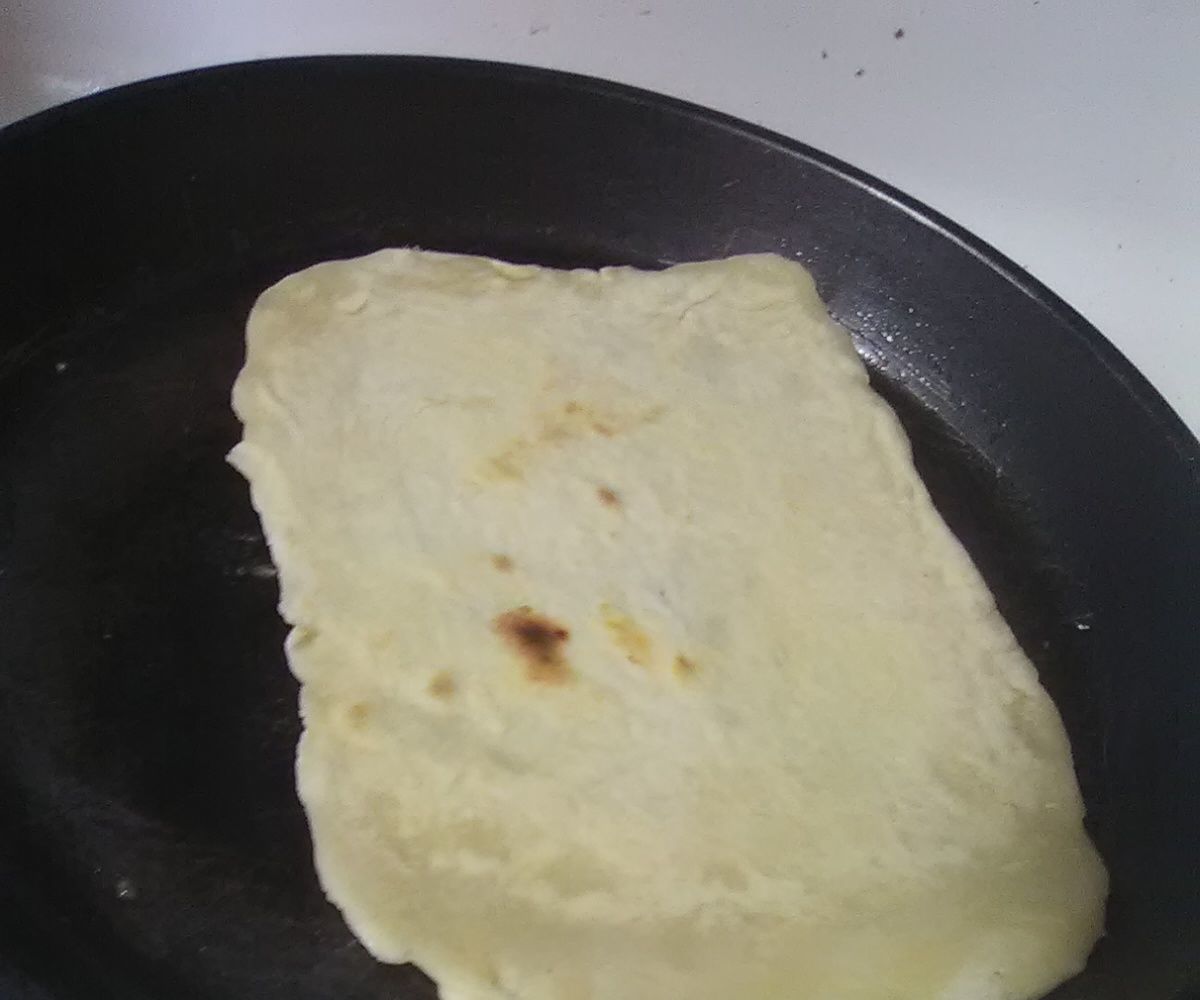 Handmade Flour Tortillas De Harina That Were Hecho a Mano