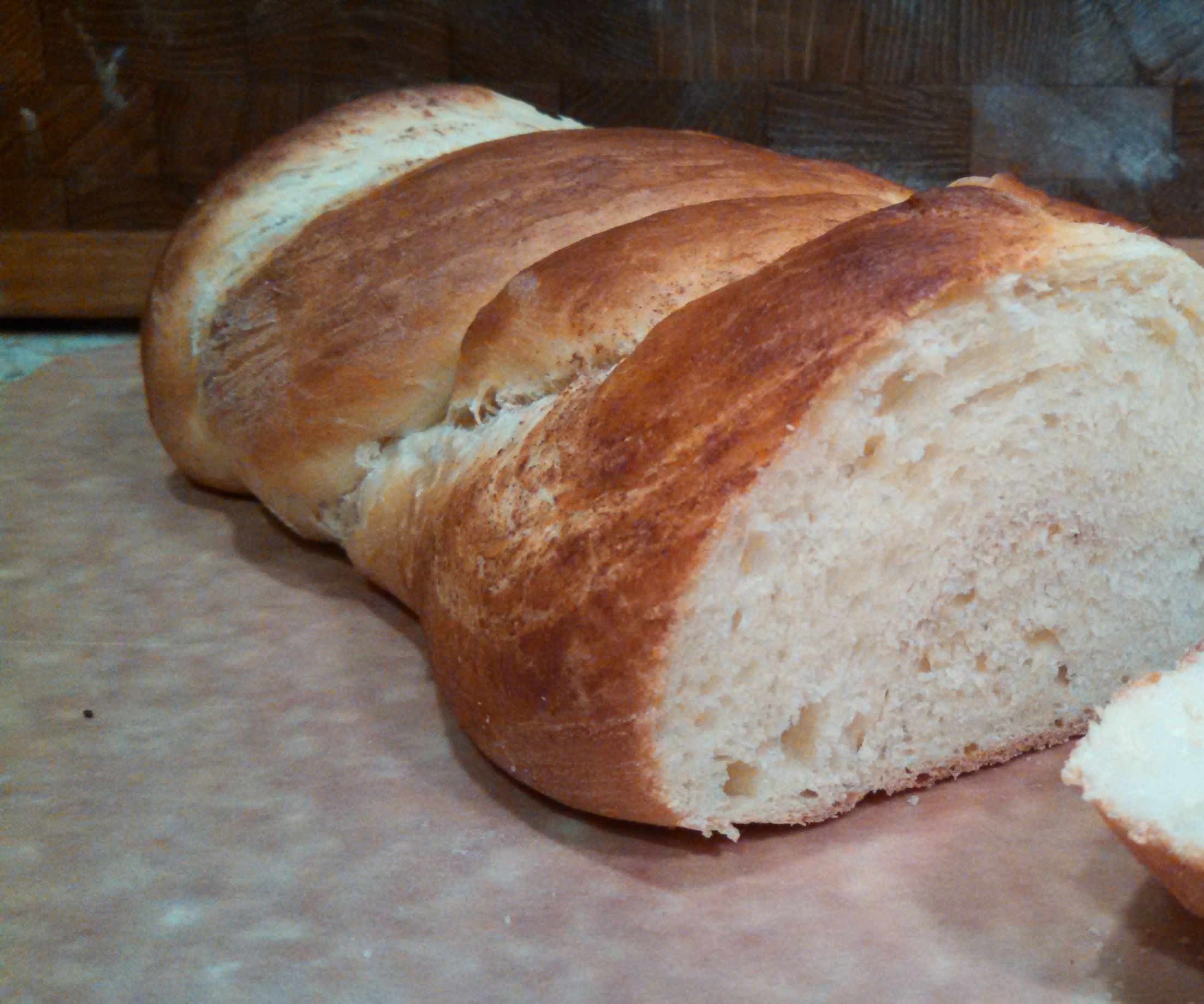 No-Knead Maple Challah, made with home-made maple syrup!