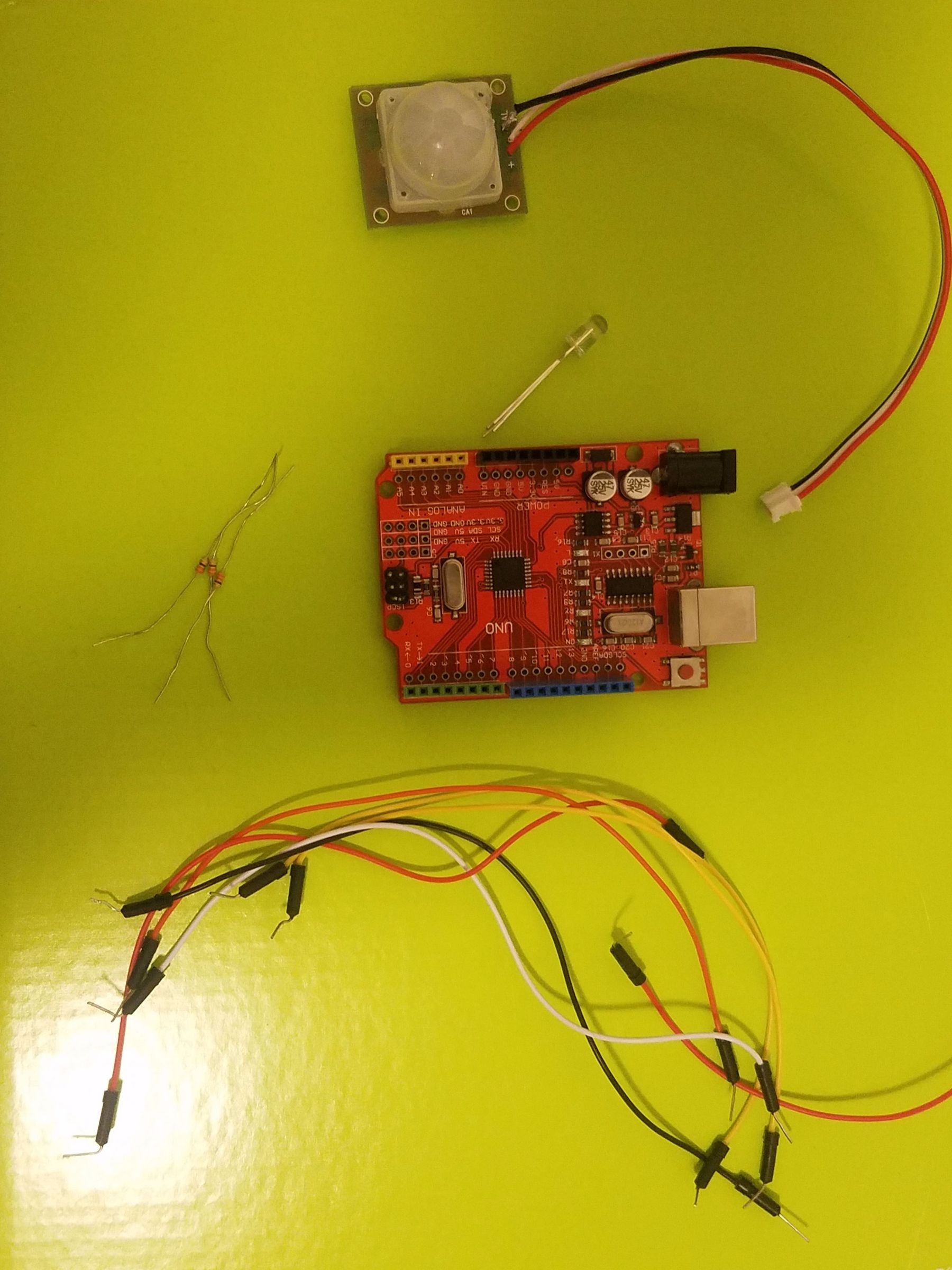 Motion Sensing Lamp 5 Steps (with Pictures) Instructables