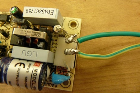 Soldering the Inverter's Power Input