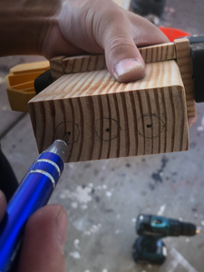Make Holes for the Rods