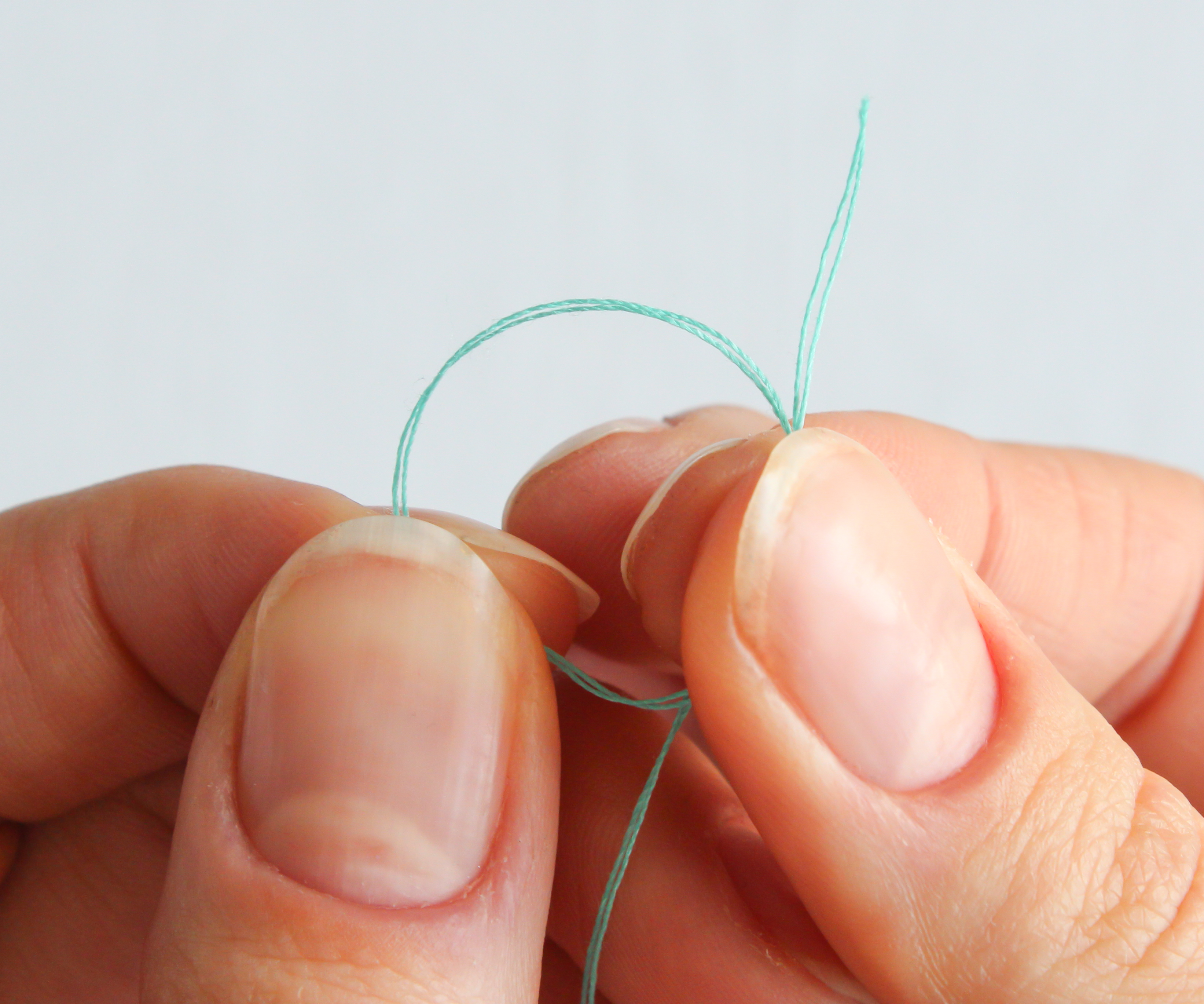 Threading Needles and Knotting Thread 4 Steps Instructables