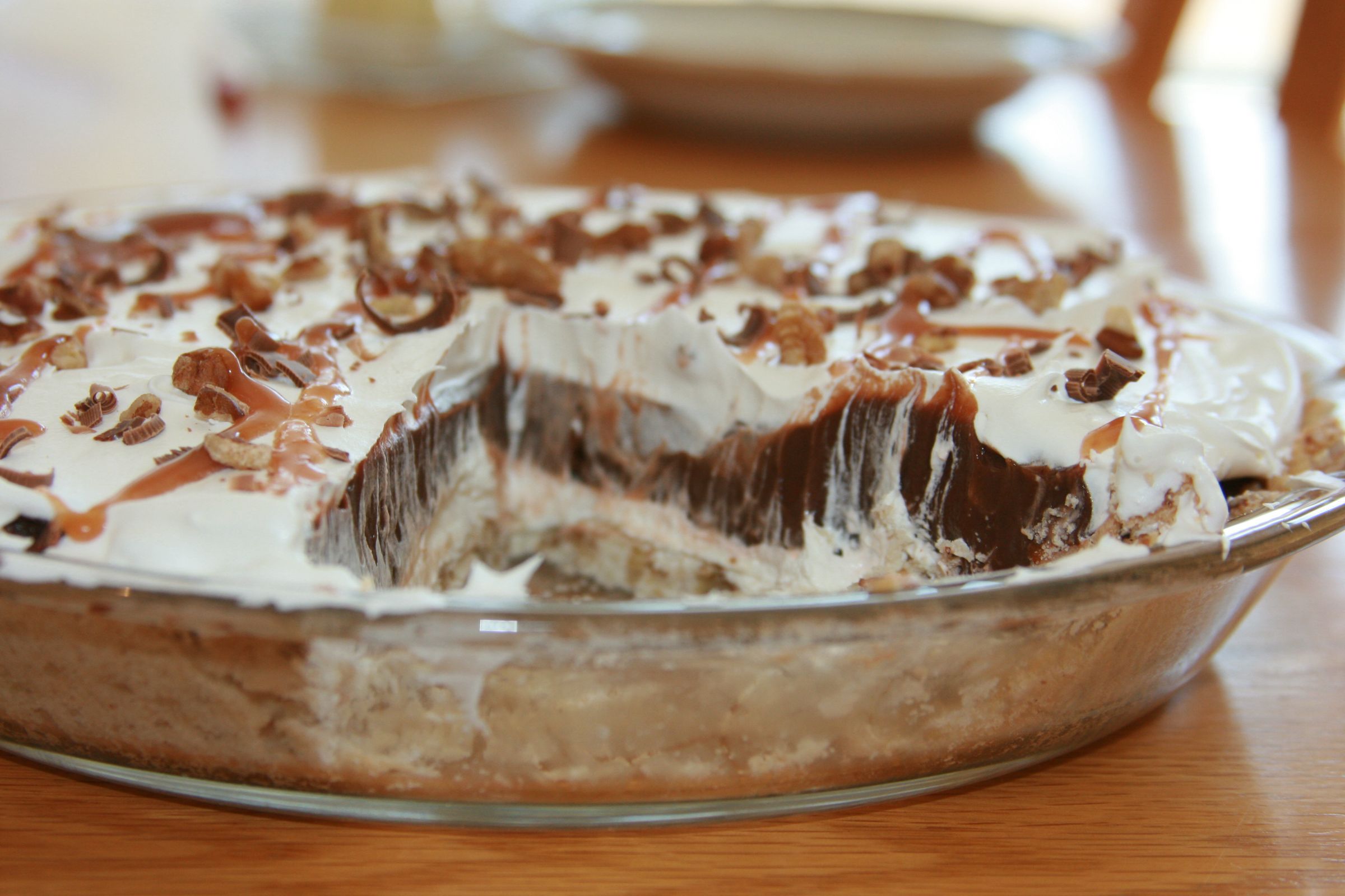 Chocolate Caramel Heaven Pie