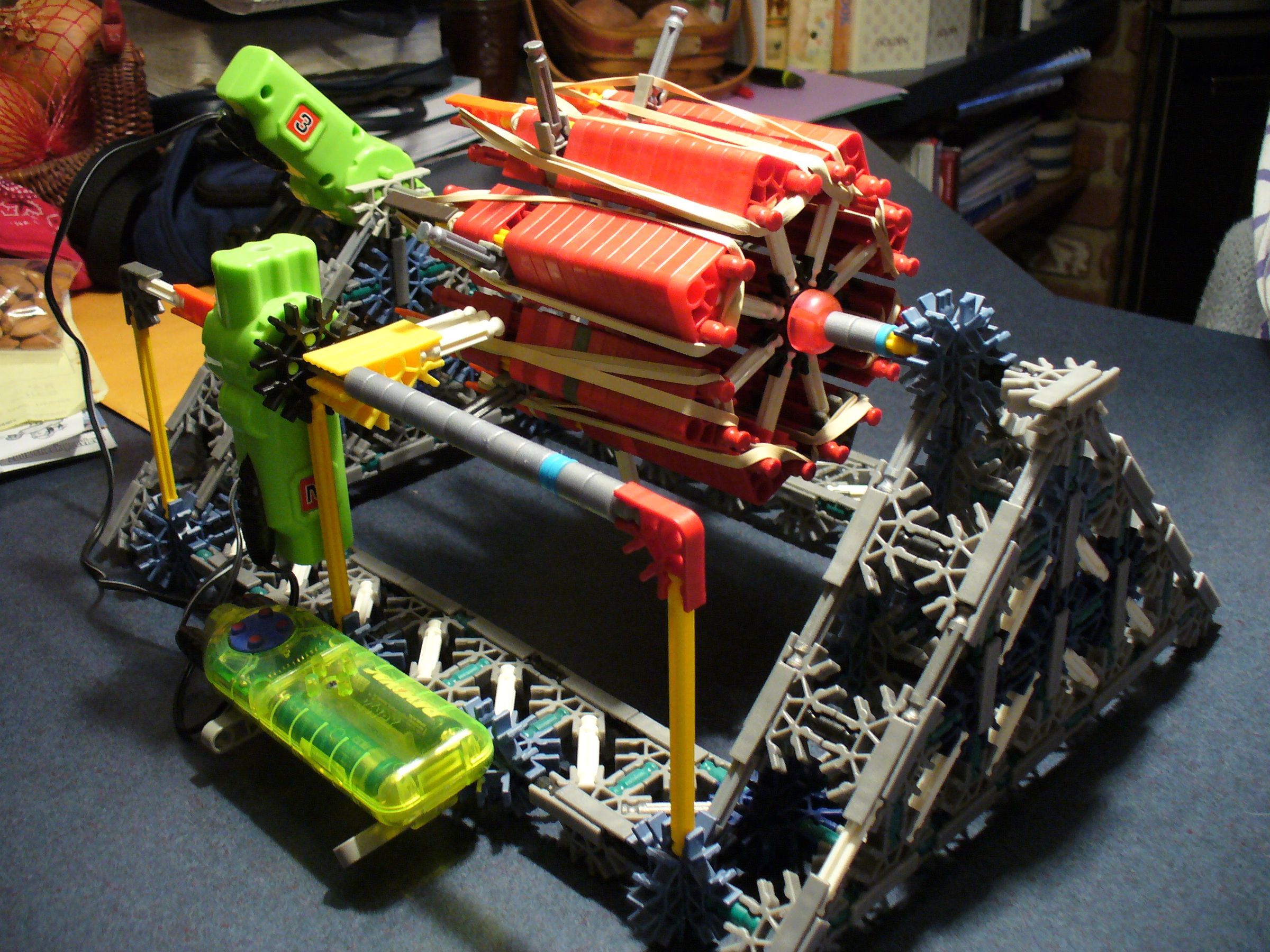 Knex Gatling Gun Fire Eye