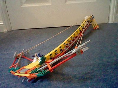 Ultra Cool Modded Knex 5 Elastic Band Crossbow.