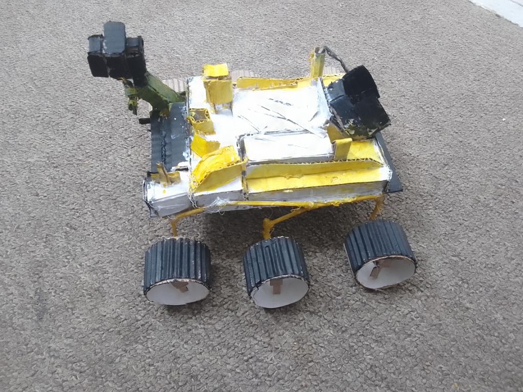 Simple Mars Rover Project Prototype Mars Rover Project Ideas For Students