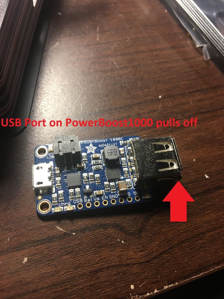 Solder Connections and Mount PowerBoost 1000C