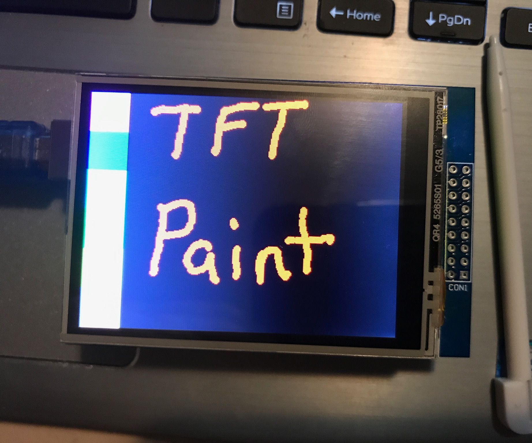 Arduino UNO TFT Paint