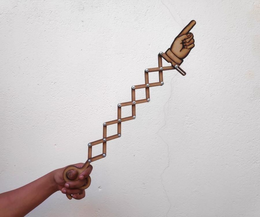 Personal Over-engineered Kinetically Extending Digit (POKED) 