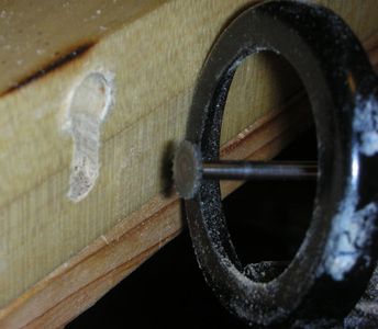 Pocket Key Screw Hole