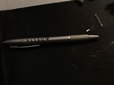 Super Secret Pen Storage!