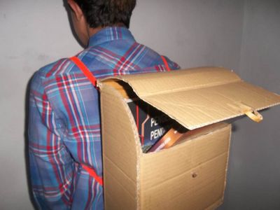 DIY Cardboard Backpack : 11 Steps (with Pictures) - Instructables