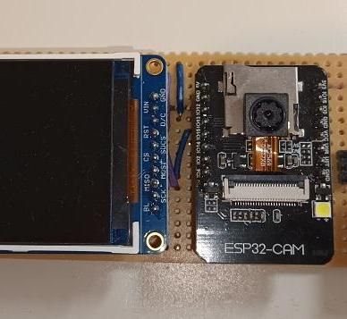 ESP32 (ESP32-CAM With OV2640) Using SIP(HSPI) for TFT and SD-card at the Same Time (inc. PSRAM, Camera and Switch)