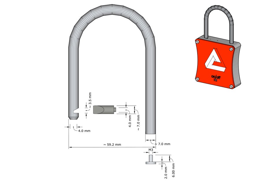 The Shackle and Locking Pin