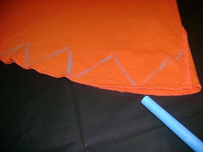 Creating Trick-or-treat Bag Top