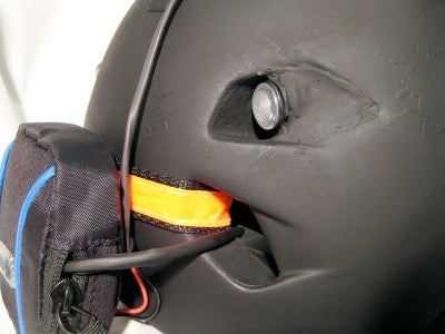 Install LED Mounts in Helmet