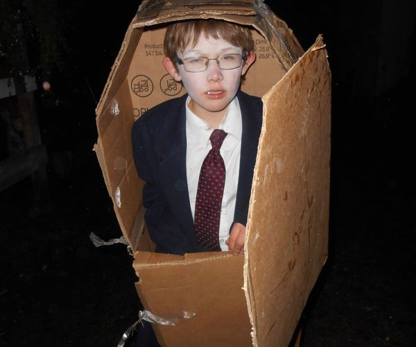 Coffin Costume - the Easy Way