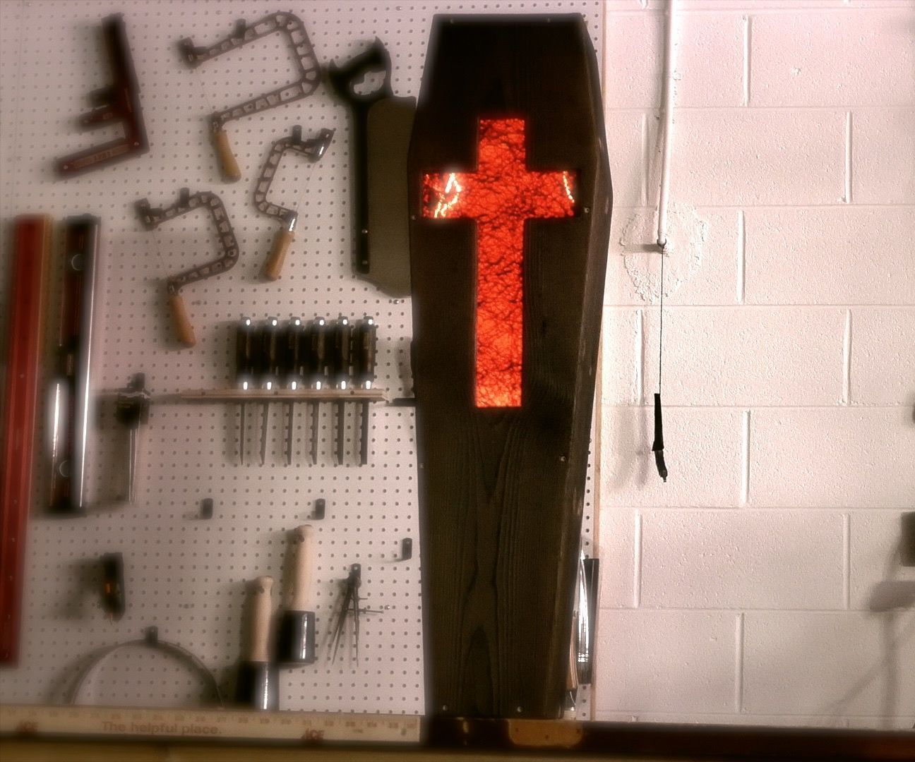 How to Build a Coffin (DIY Halloween Decorations / Crafts)