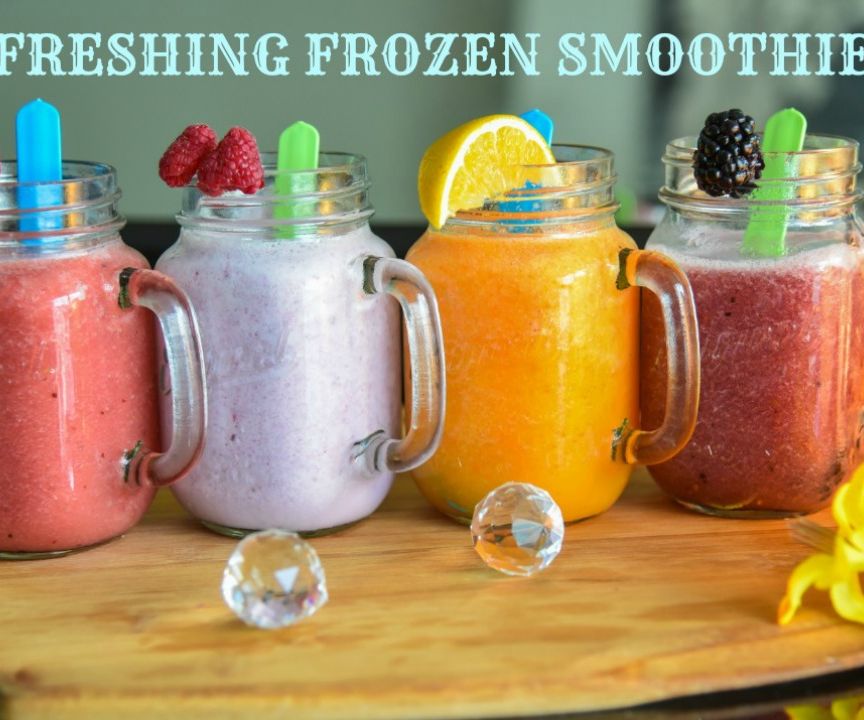How to Make Frozen Fruit Smoothies 4 Steps Instructables